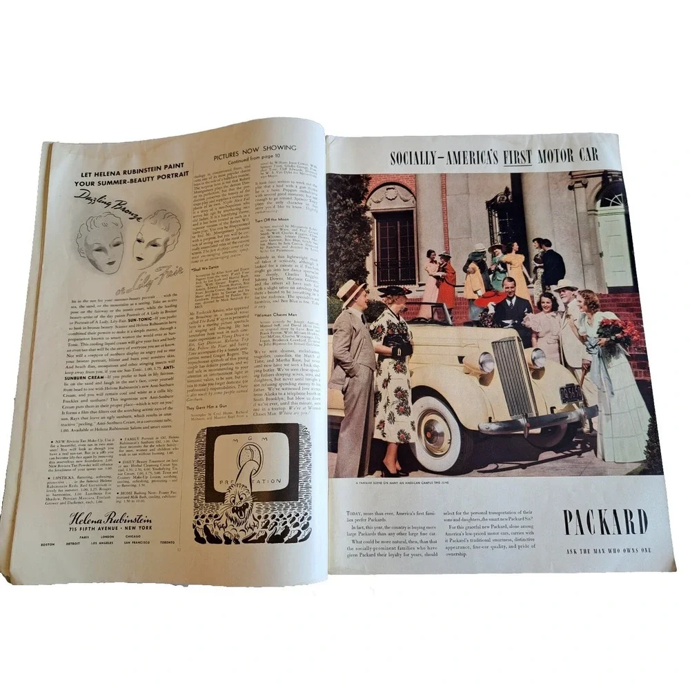 VTG Stage Magazine June 1937 In This Issue Stage Awards The Palms No Label C4‎